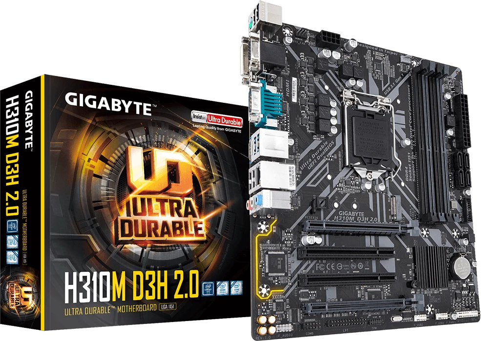 Gigabyte H310M D3H 2.0 (Rev. 1.0)